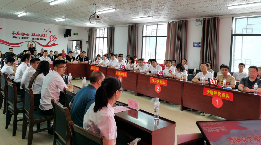 【学百年党史 守初心使命】“百场党史知识竞赛”片区赛在沙塔坪乡举行