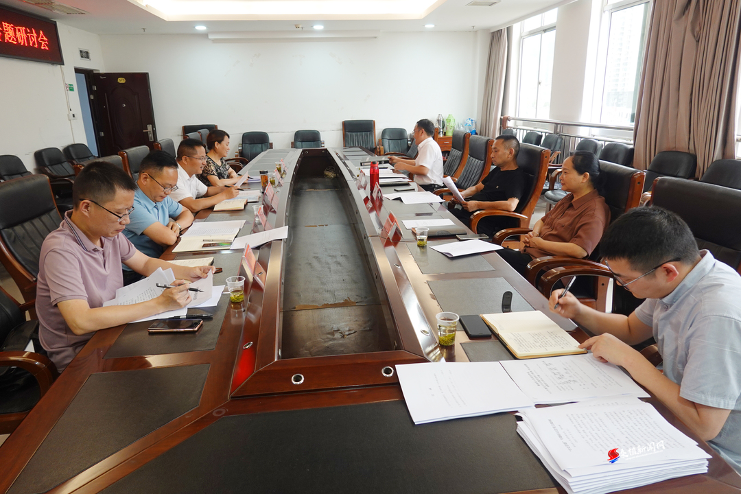 县政府党组2021年第五次会议暨党史学习教育研讨会召开