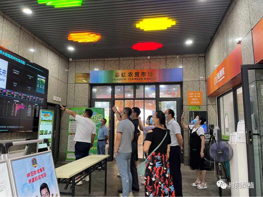 （新）澧源综合大市场代表团赴杭州考察新型智慧农贸市场