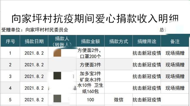 众志成城 抗击疫情丨走马坪白族乡：党群齐心抗疫情 爱心捐赠暖人心