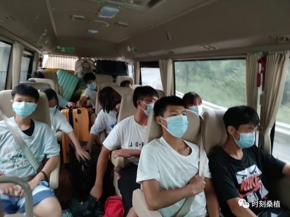 直击“疫”线丨42名桑植一中学子顺利回家