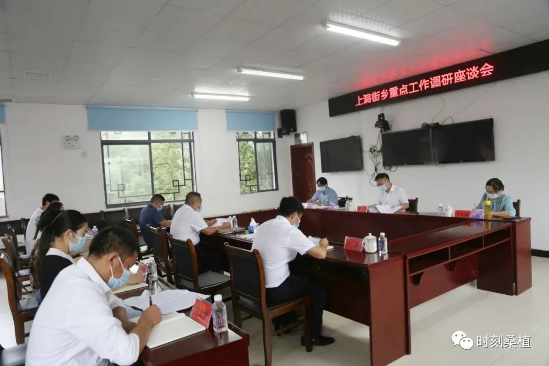 曹飞调研乡镇重点工作