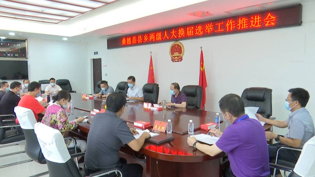 桑植县召开县乡两级人大换届选举工作推进会