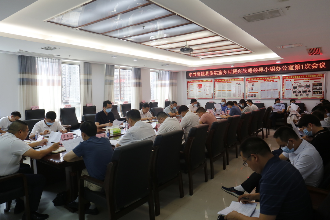 张冲主持召开中共桑植县委实施乡村振兴战略领导小组办公室第1次会议