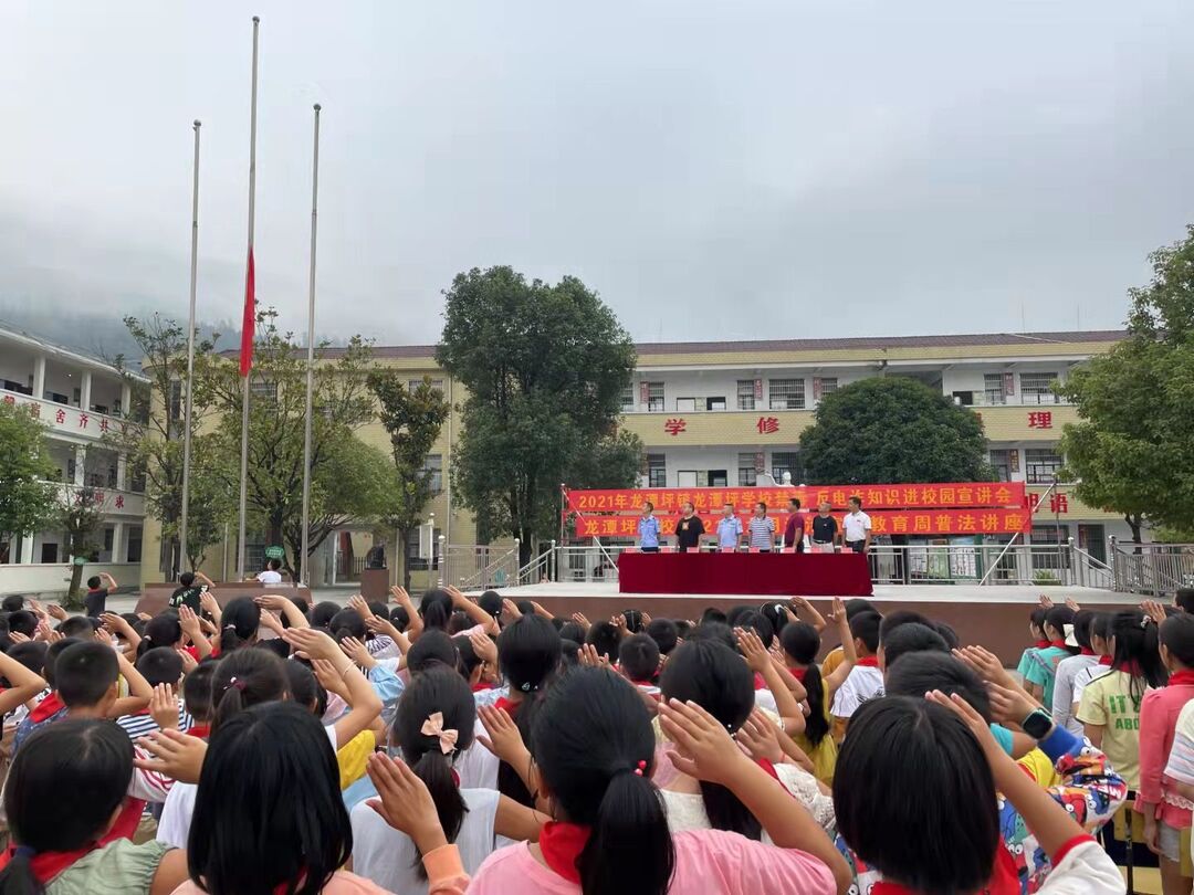 龙潭坪镇：“戴帽工程”在行动