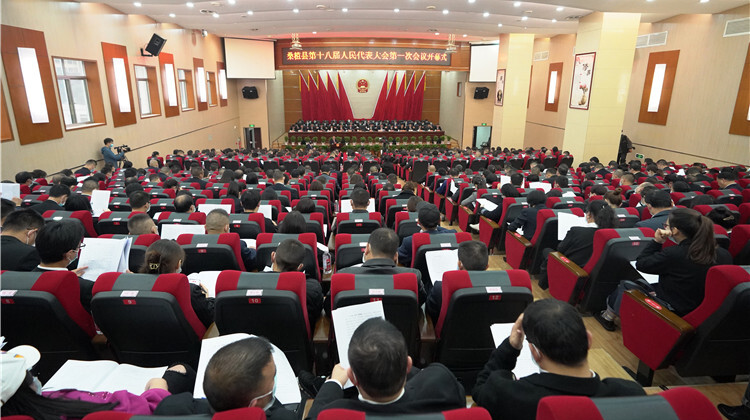 桑植县第十八届人民代表大会第一次会议开幕