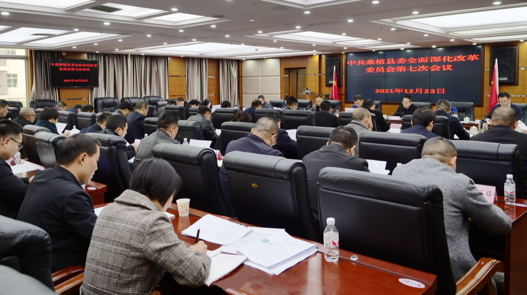 桑植县委全面深化改革委员会召开第七次会议