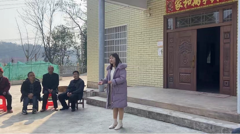 刘家坪白族乡：巾帼宣讲进村部 政策方针人人懂