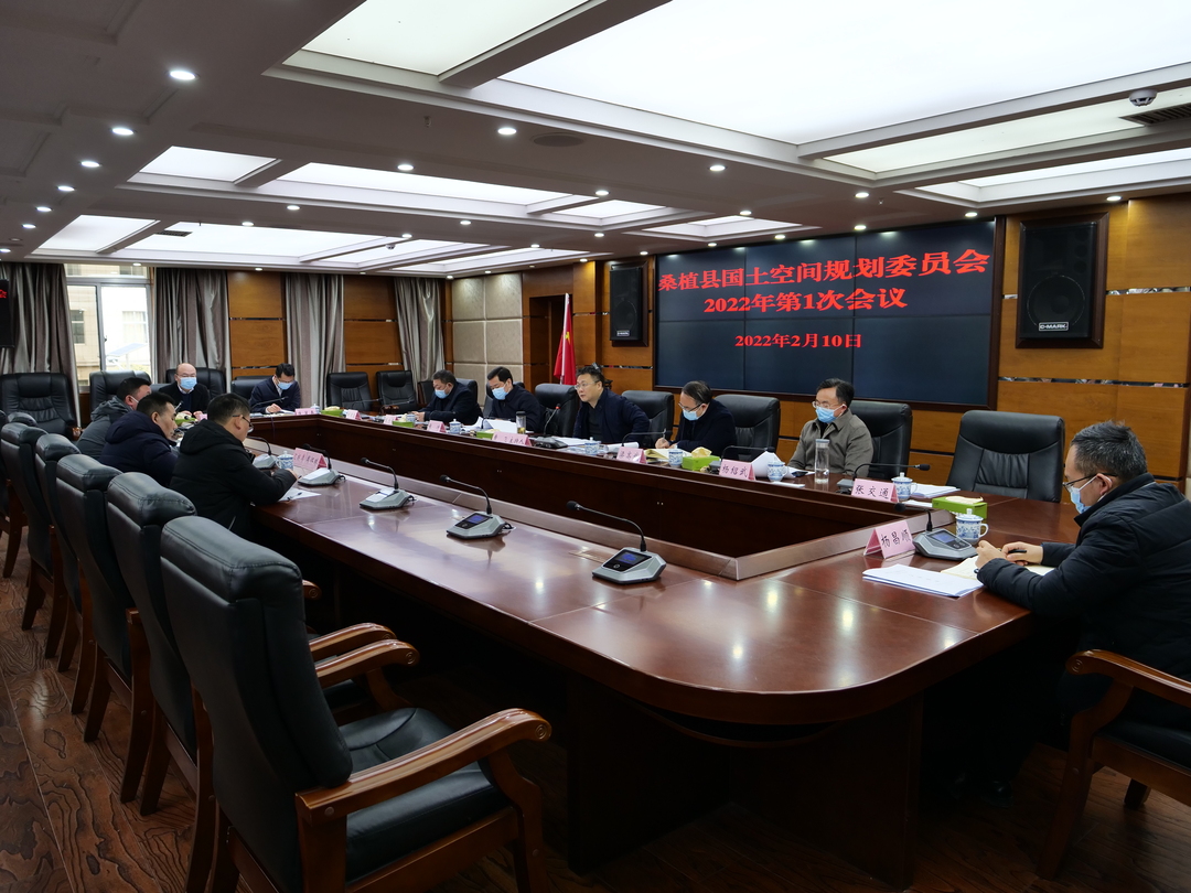 曹飞主持召开国土空间规划委员会2022年第1次会议
