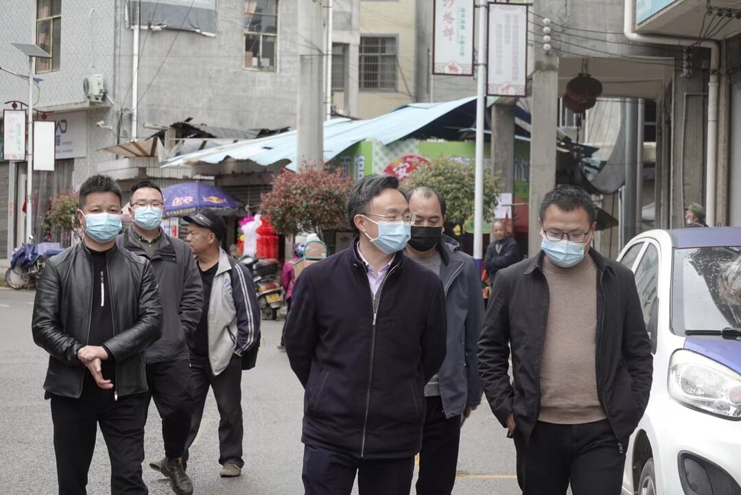 杨绍武到乡镇调研指导工作
