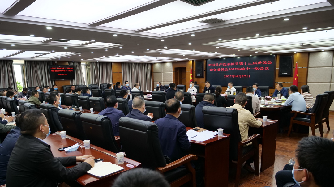 曹飞主持召开县委常委会2022年第十一次会议