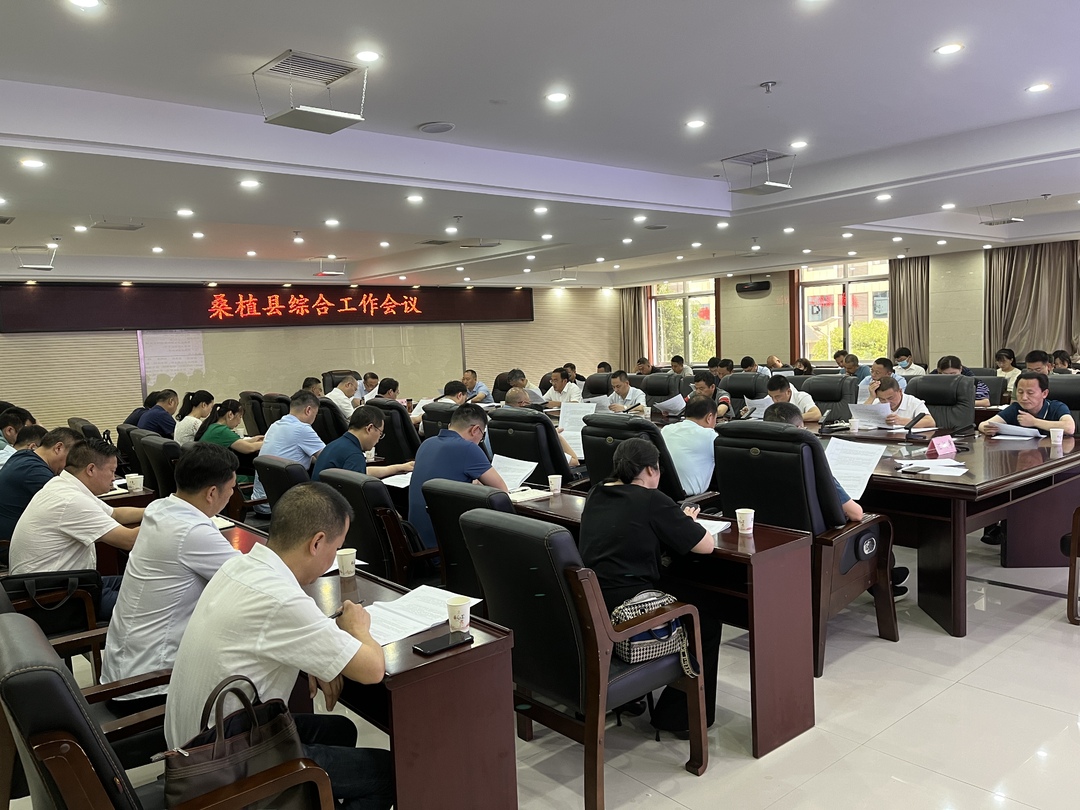 梁高武主持召开综合会议 安排部署经济和项目建设工作