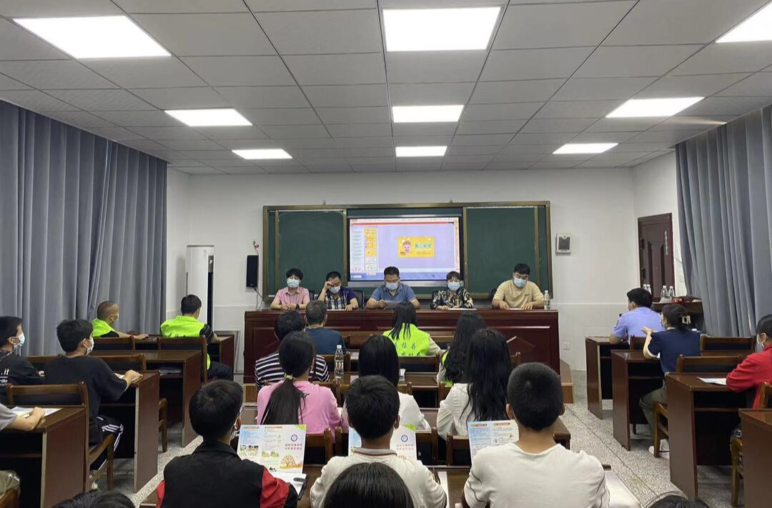 桑植县农业农村局开展关心下一代活动