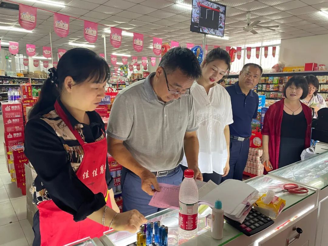 邓剑来桑督导国家食品安全示范城市创建工作