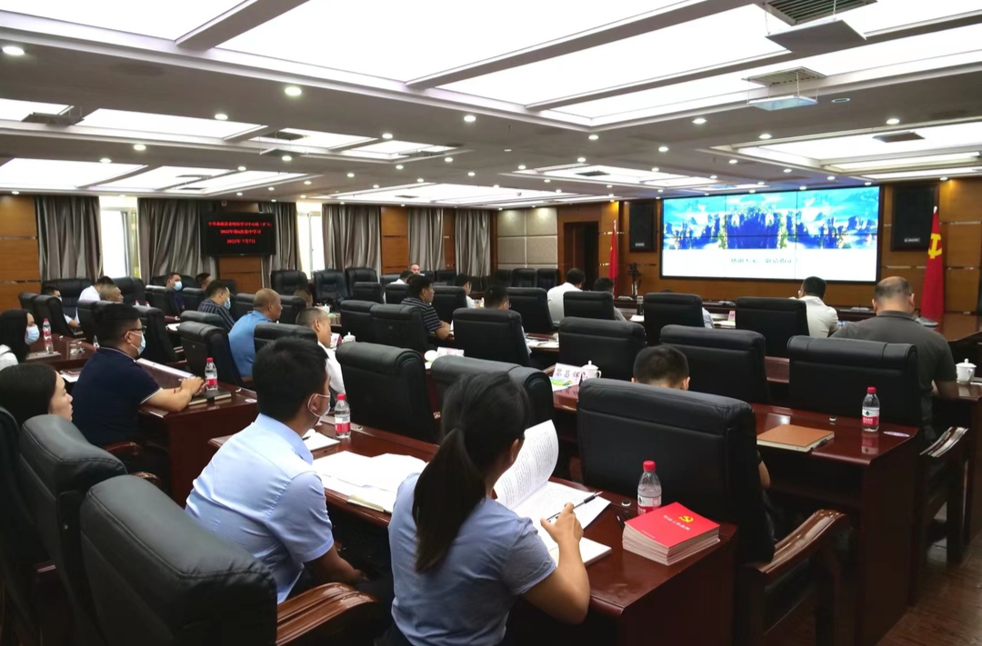 县委理论学习中心组（扩大）2022年第6次集中学习举行