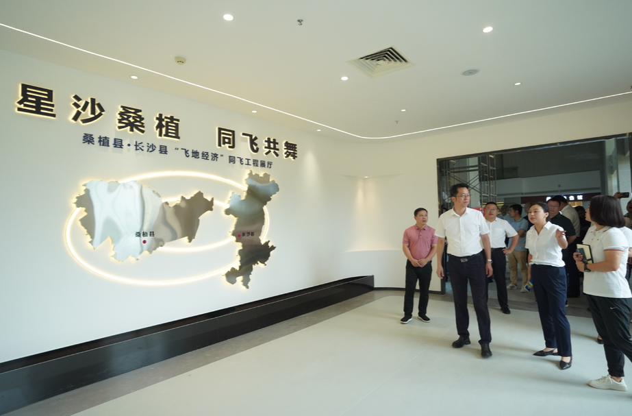 朱星春调研桑植县“飞地经济”产业园开园筹备工作