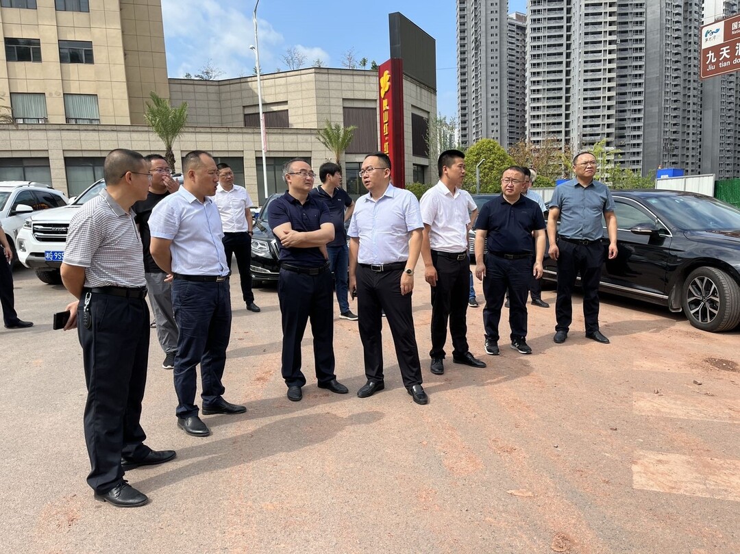 喜迎二十大 助力旅发会 | 梁高武调研旅发大会项目建设情况