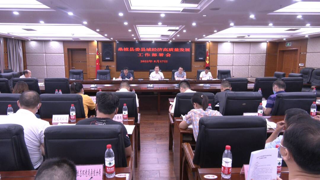 桑植县组织收听收看省委县域经济工作电视电话会议