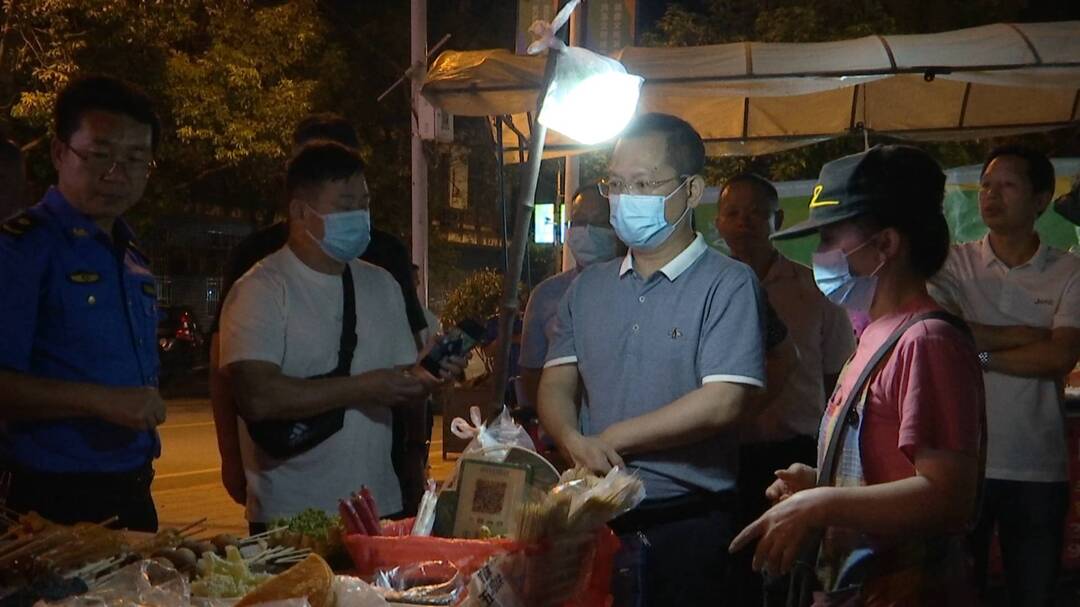 市食安办调研组来桑调研食品安全工作