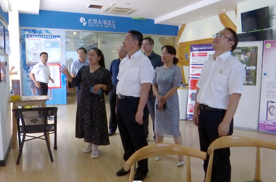 向恩明来我县调研乡村振兴驻村帮扶和挂点联系新时代文明实践中心建设工作