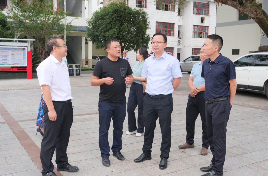 刘静来桑调研教育工作