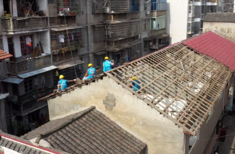 【控违治违】我县多部门联合执法 对县城区违规建设进行集中拆除行动