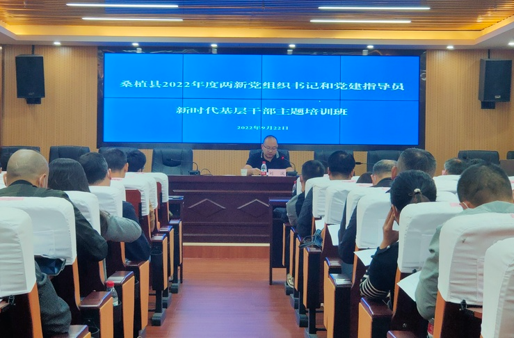 全县两新组织党组织书记和党建指导员新时代基层干部主题培训班开班