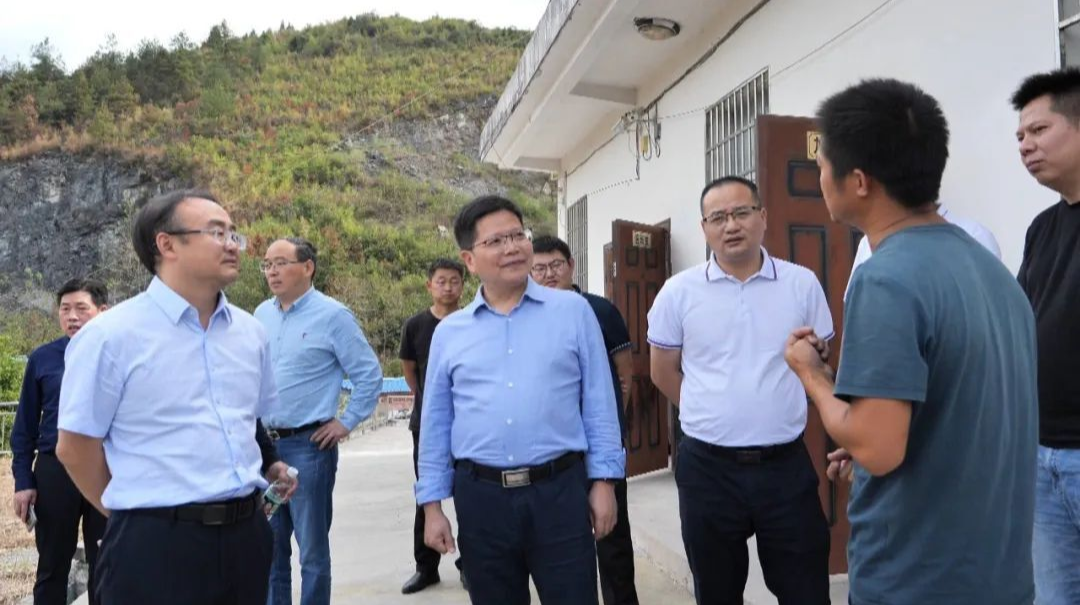 省水利厅党组成员、副厅长杨诗君来桑督查水利建设
