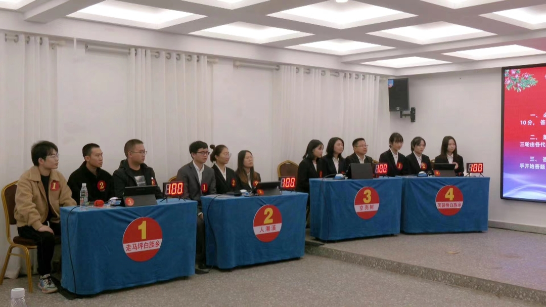 民族团结 | 桑植县“铸牢中华民族共同体意识”知识竞赛复赛开赛