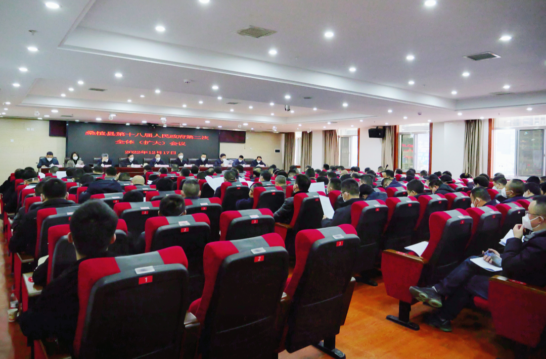 桑植县第十八届人民政府第二次全体（扩大）会议召开