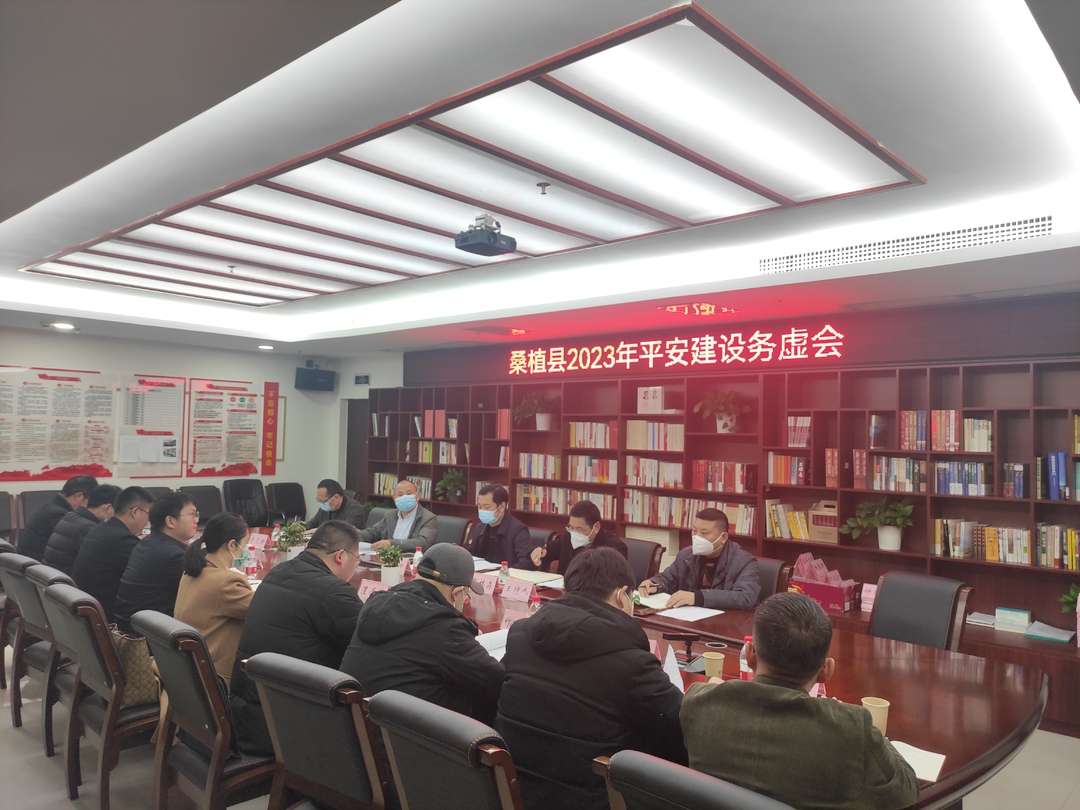 我县召开2023年平安建设务虚会