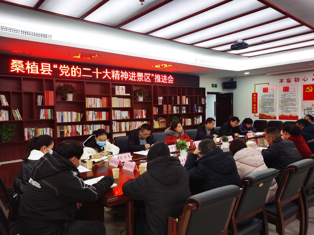 桑植县“党的二十大精神进景区”推进会召开