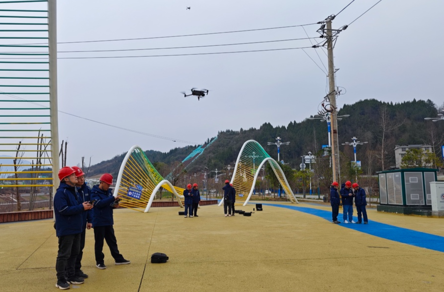 国网桑植县供电公司：无人机飞手集训提升线路运维水平