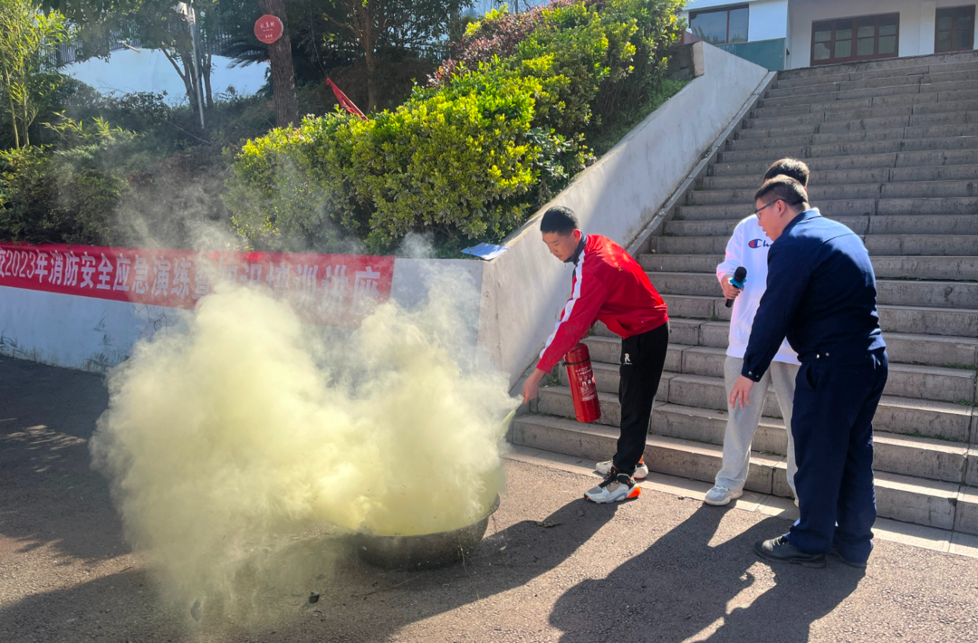 马合口学校：消防记心间 安全伴我行