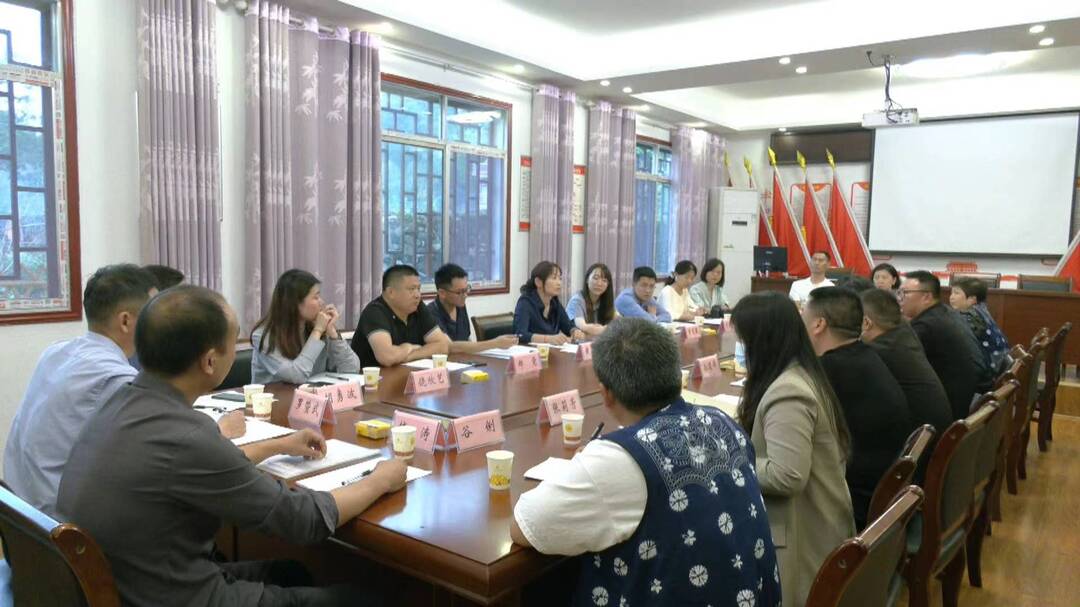 长沙县委统战部考察团来桑调研民族团结进步创建工作