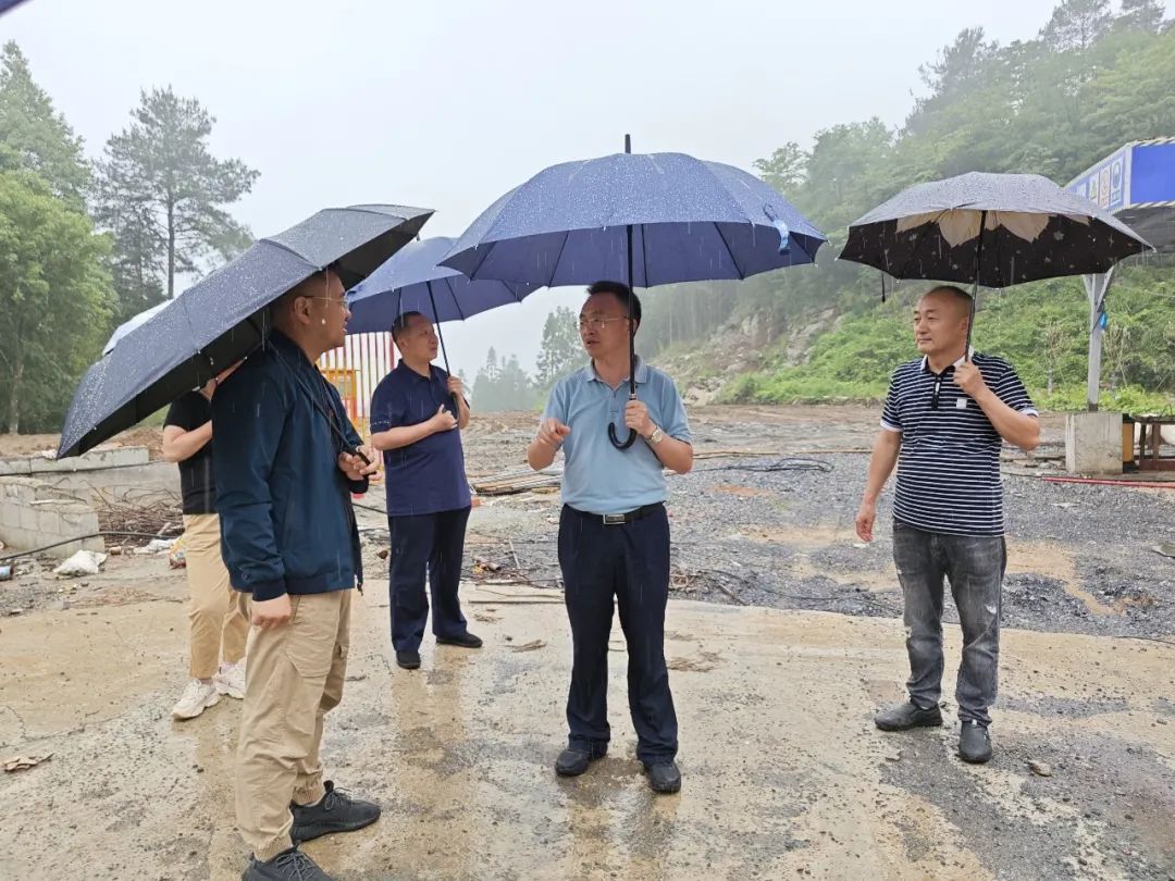 杨绍武到龙潭坪镇联系走访人大代表 调研产业发展