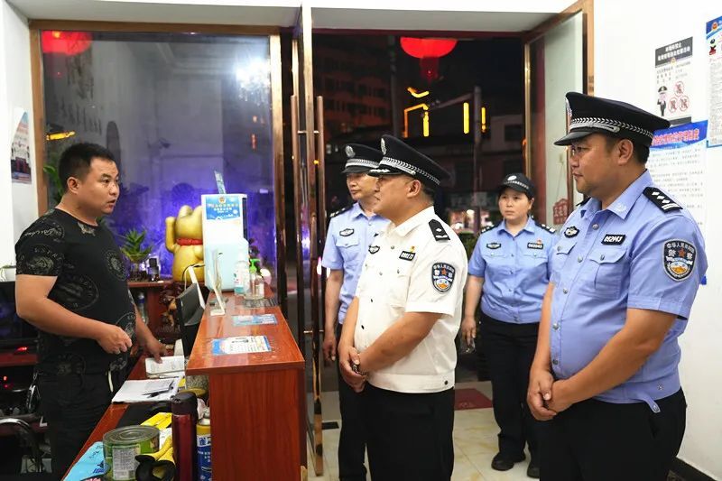 多部门联动！桑植县开展社会治安清查行动