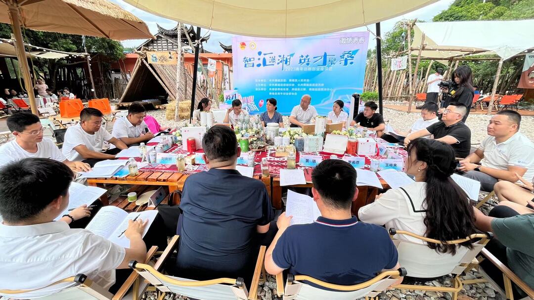 “智汇潇湘·英才聚桑”——我县召开创新创业青年人才座谈会