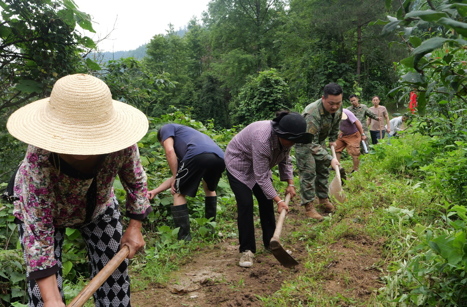 小埠头村：便民道路村民建 有钱出钱 有力出力