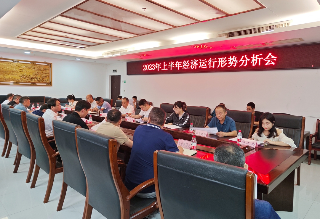 打好发展六仗丨桑植县召开2023年上半年经济形势分析会