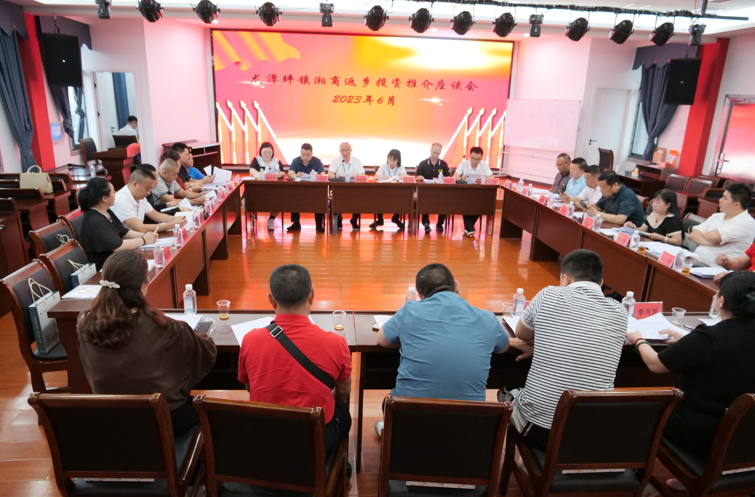 龙潭坪镇：以文化活动为媒  引湘商回乡投资