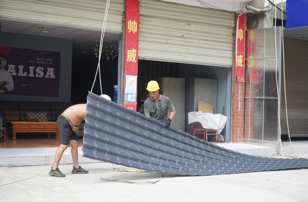 陈家河镇：拆除违章建筑 再掀集镇改造新高潮