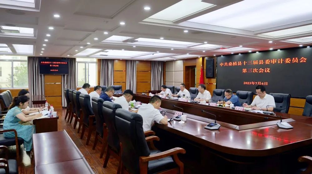 桑植县十三届县委审计委员会第三次会议召开