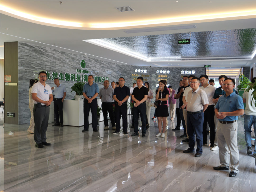 南京市对口支援协作合作领导小组办公室一行来桑调研