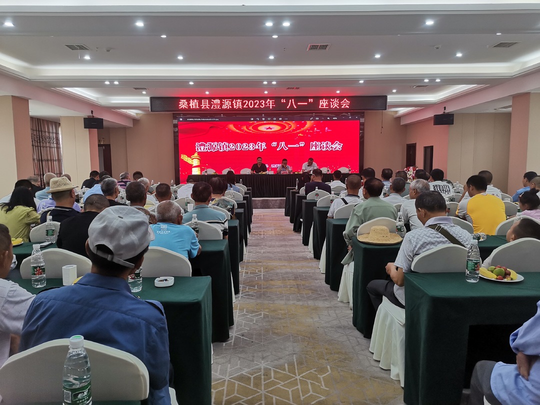 “忆峥嵘，迎八一”   澧源镇举行“八一”座谈会