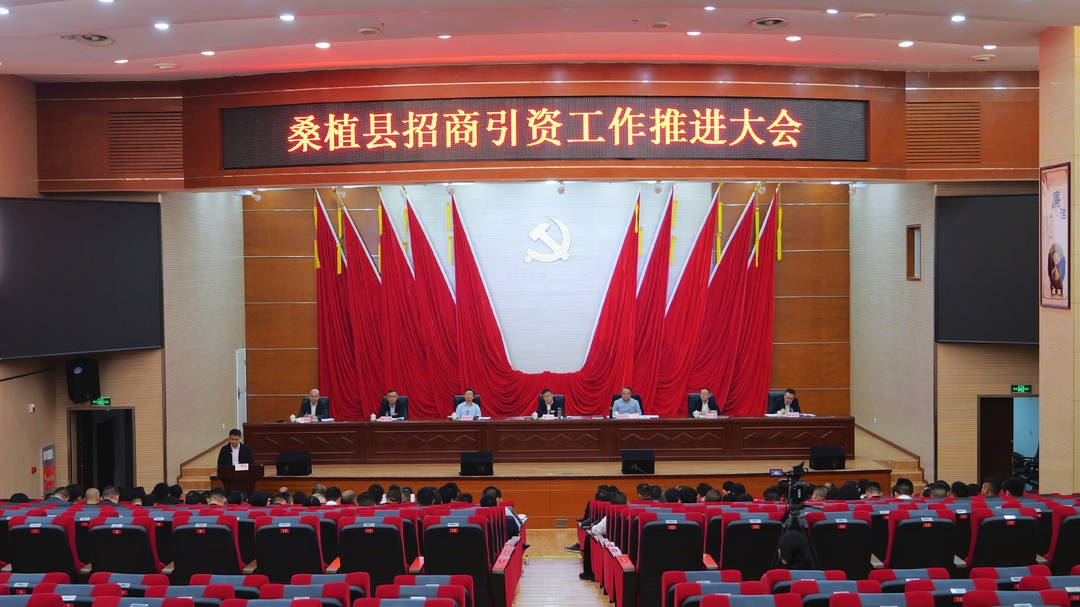 桑植县招商引资工作推进大会召开