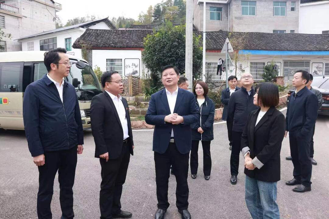 付旭明带队来我县调研对口帮扶工作