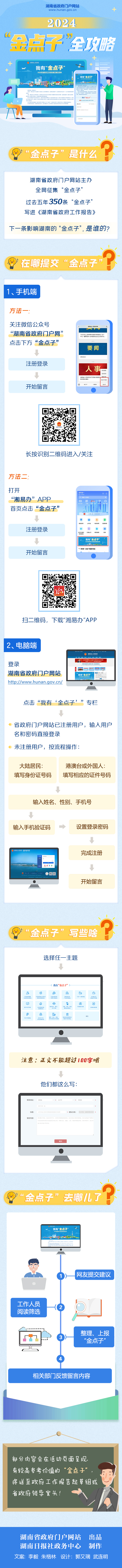 湖南省政府邀你提“金点子”！全攻略来了