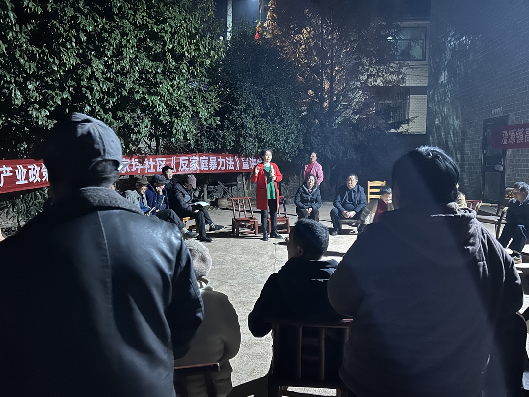 高家坪社区开展屋场会 助推乡村振兴