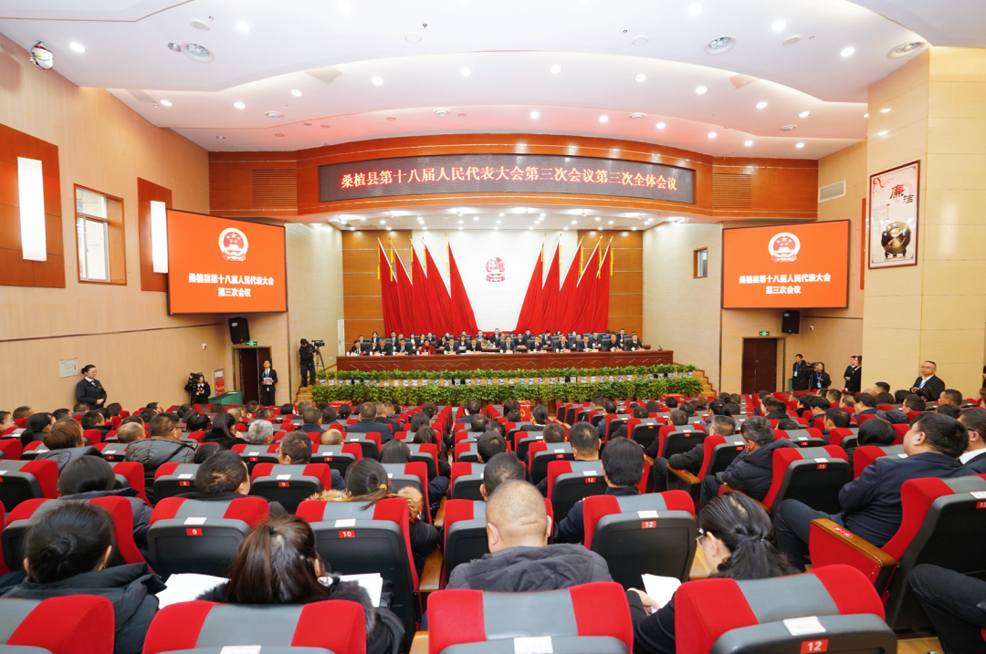 两会时间 | 桑植县第十八届人民代表大会第三次会议召开第三次全体会议